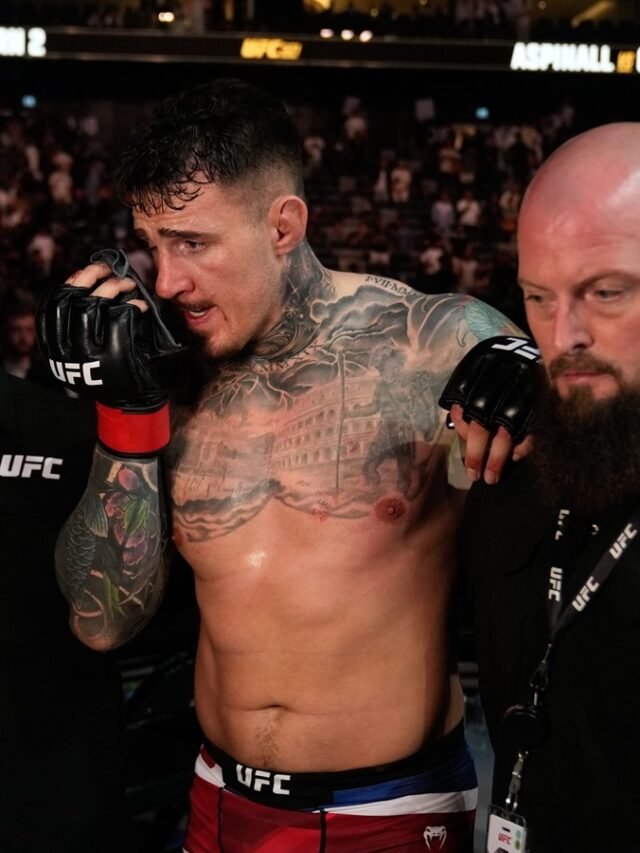UFC Champ Tom Aspinall Loses Vision After Eye Poke!